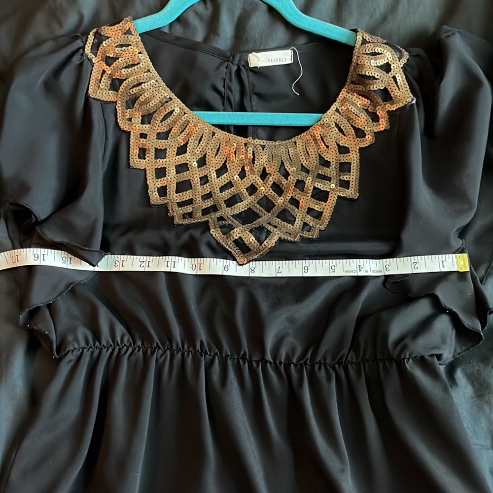 Francesca Collections Little Black Dress - Picture 3 of 3